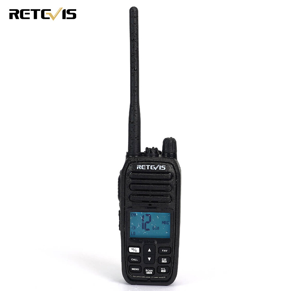 Retevis RM21 Marine Band Handheld Radio,Marine TwoWay Radios,Active