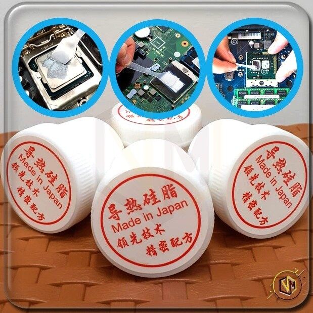CPU IC Transistor HeatSink Compound White Thermal Grease Heat Transfer