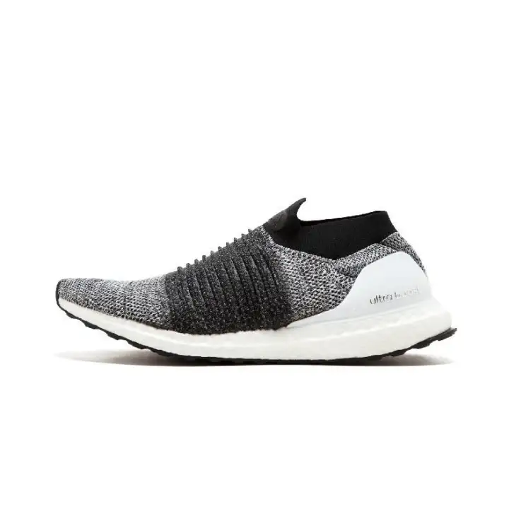 Zshan Original ADIDAS UltraBOOST LACELESS White Light Gray BB6141 BB6146 Zshan Original ADIDAS UltraBOOST LACELESS White Light Gray BB6141 BB6146