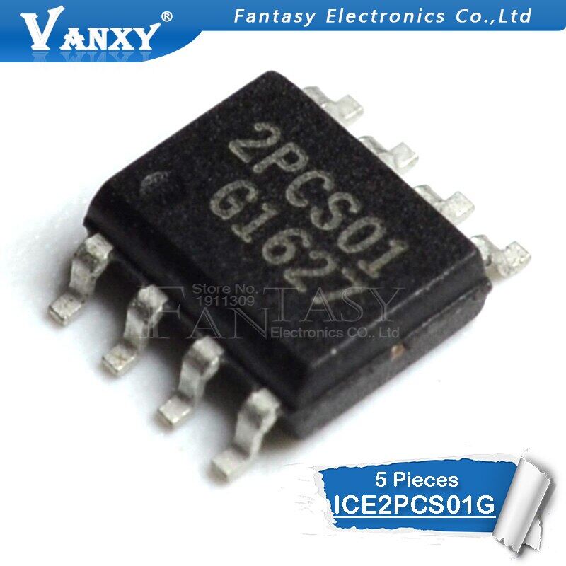5ชิ้น ICE2PCS01G SOP8 ICE2PCS01 SOP 2PCS01 SOP 8 ICE2QS02G 2QS02G ...