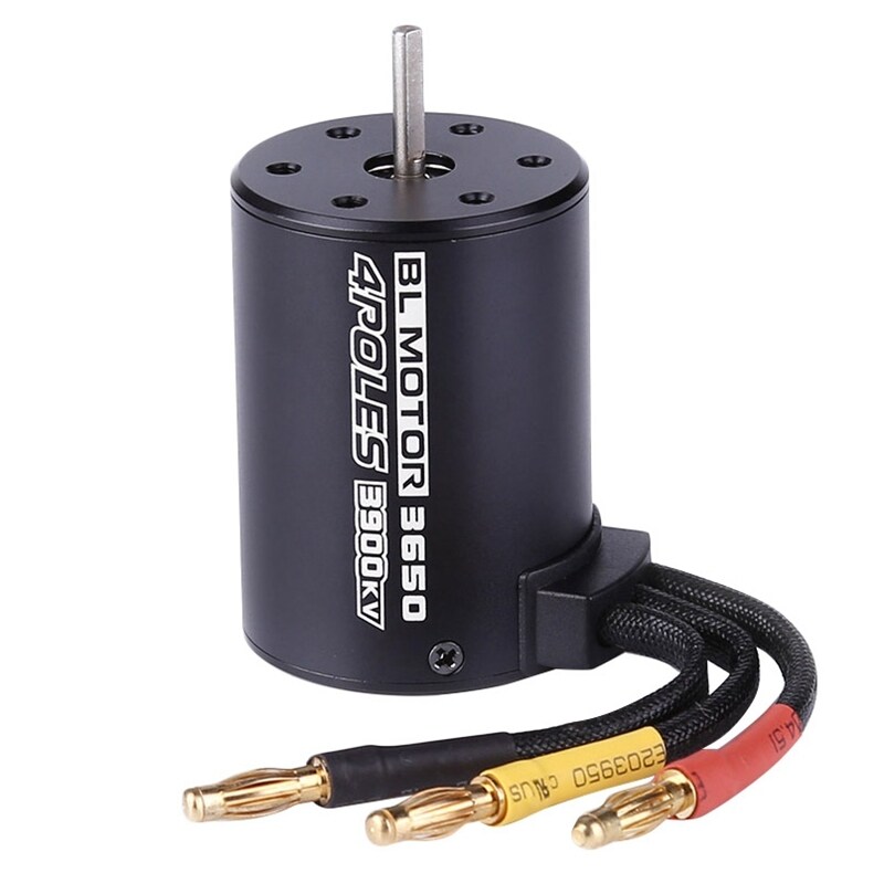 3650 3900Kv Brushless Motor For 1:8 1:10 Rc Car Truck Model Parts