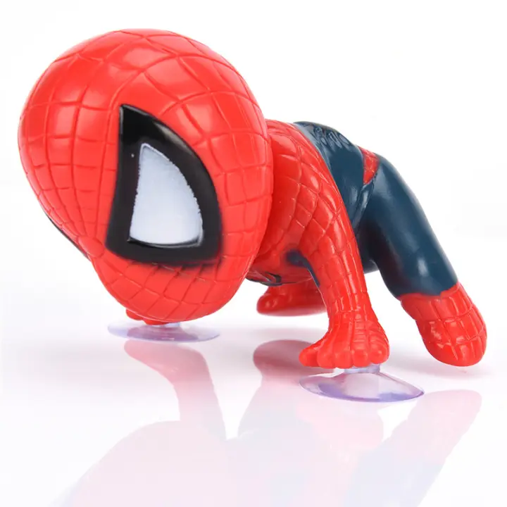 spiderman window toy