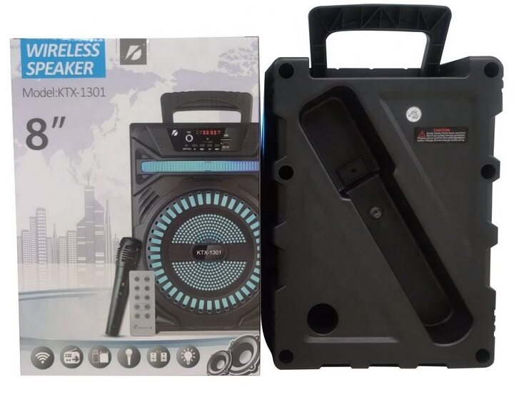 Vivitar Boombox Wireless Bluetooth Speaker Retro Drop And, 41 OFF