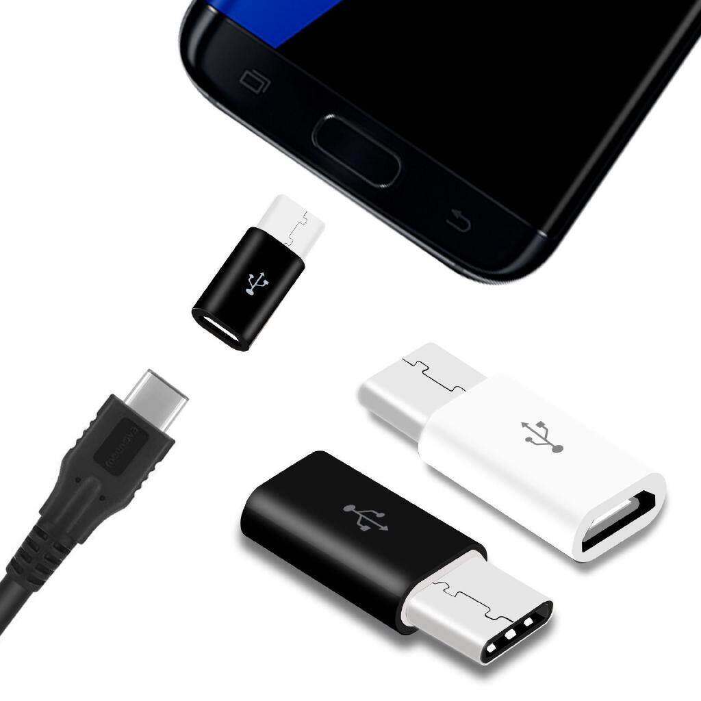 【Dữ Liệu Alien 】 2 Bộ Chuyển Đổi Dữ Liệu USB Micro USB Sang USB 3.1 Type-C