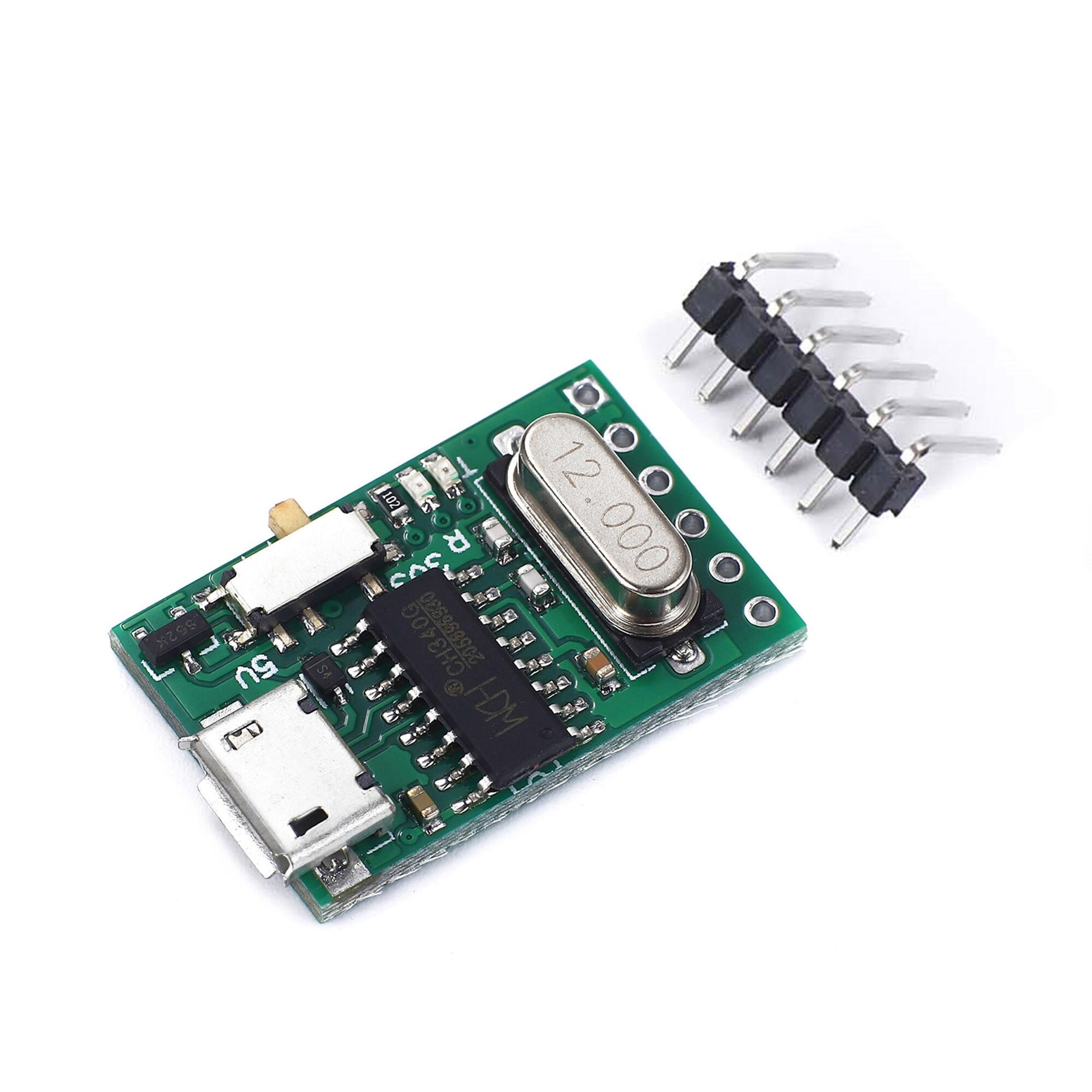 1pcs usb to ttl converter micro uart module ch340g ch340 3.3v 5v switch