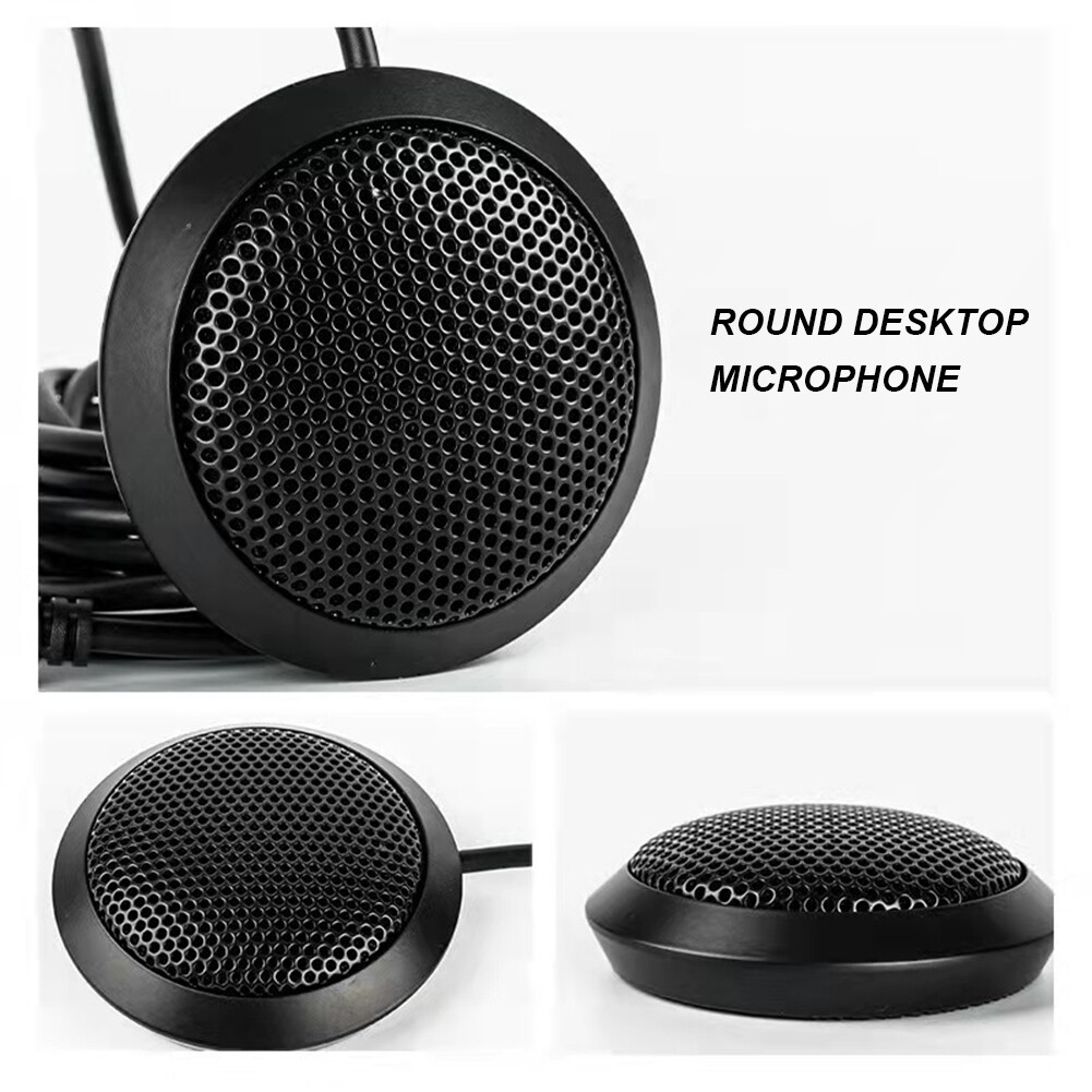 Micrô Hội Nghị USB/3.5Mm Để Bàn Micrô Điện Dung Máy Tính Thu Âm Đa Hướng 360 Cắm Và Chạy Cho Máy Tính Xách Tay PC/Card Âm Thanh/SLR