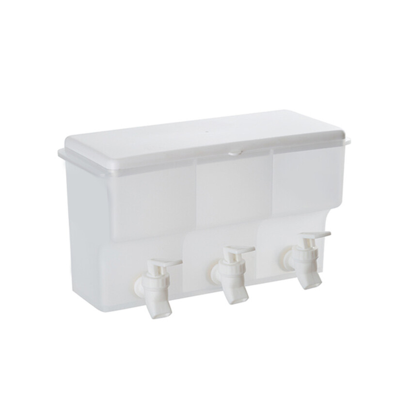 3.5L Large-capacity refrigerator cold kettle with faucet three-capacity lemonade juice plastic cold water bucket
