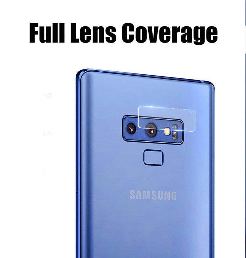 LUOWAN [2 pack] For Samsung Galaxy S10 Plus S10E Back Camera Lens Tempered glass screen protector full cover HD(Clear)
