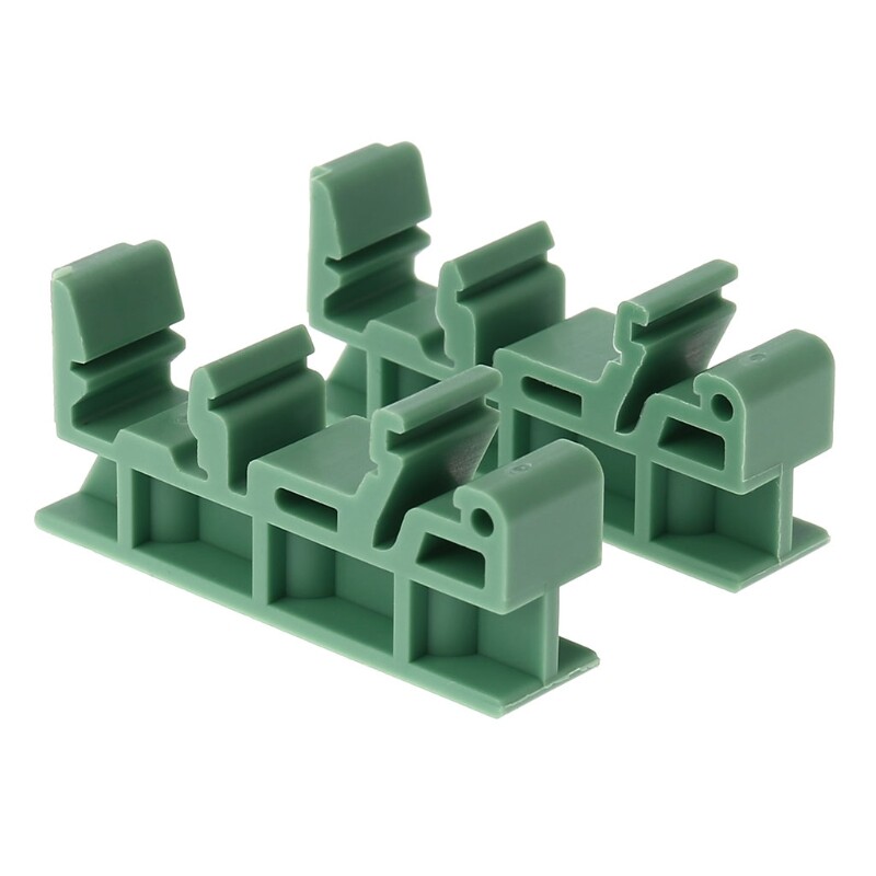 PCB 35mm DIN Rail Mounting Adapter Circuit Board Bracket Holder for Carrier Clip