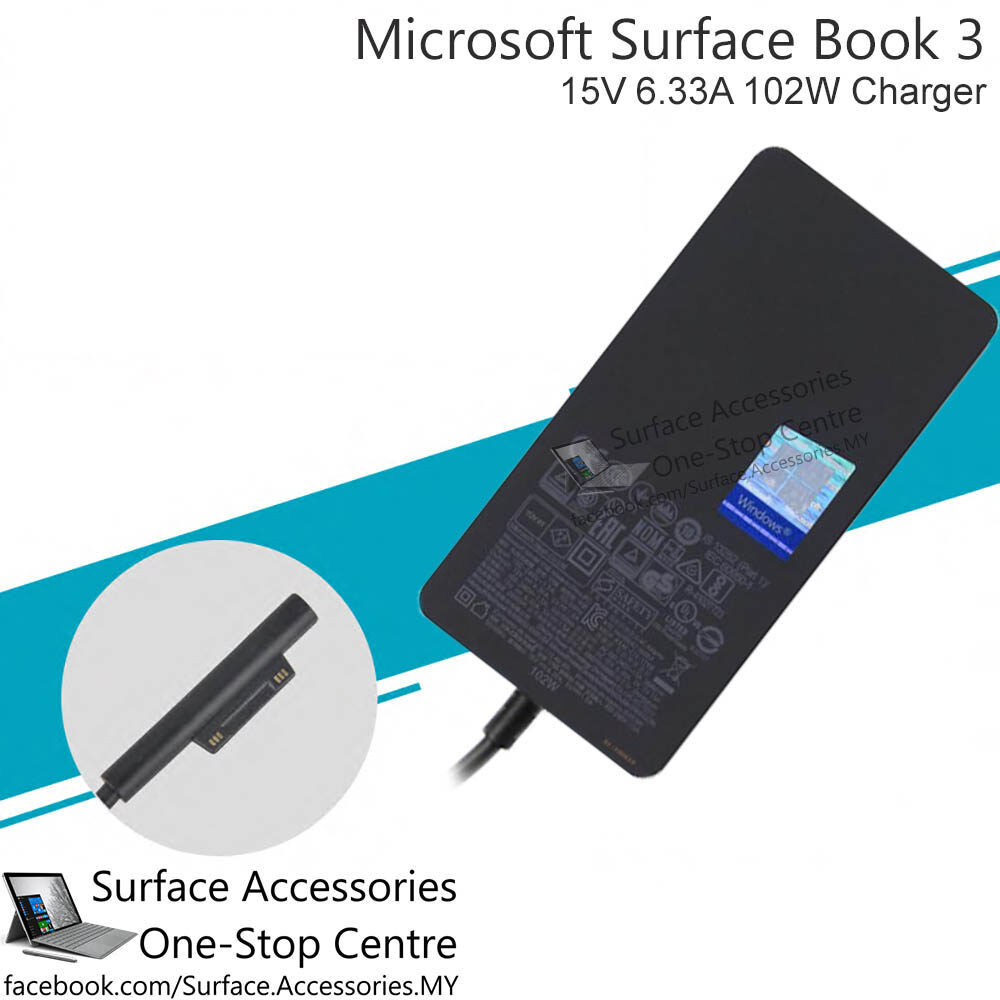 surface book 3 15 inch charger
