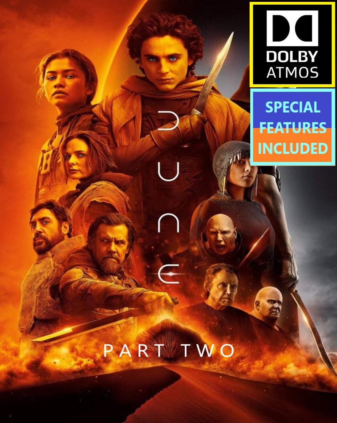 BLURAY Dune Part Two (2024) [Dolby ATMOS TrueHD 7.1] Action Adventure