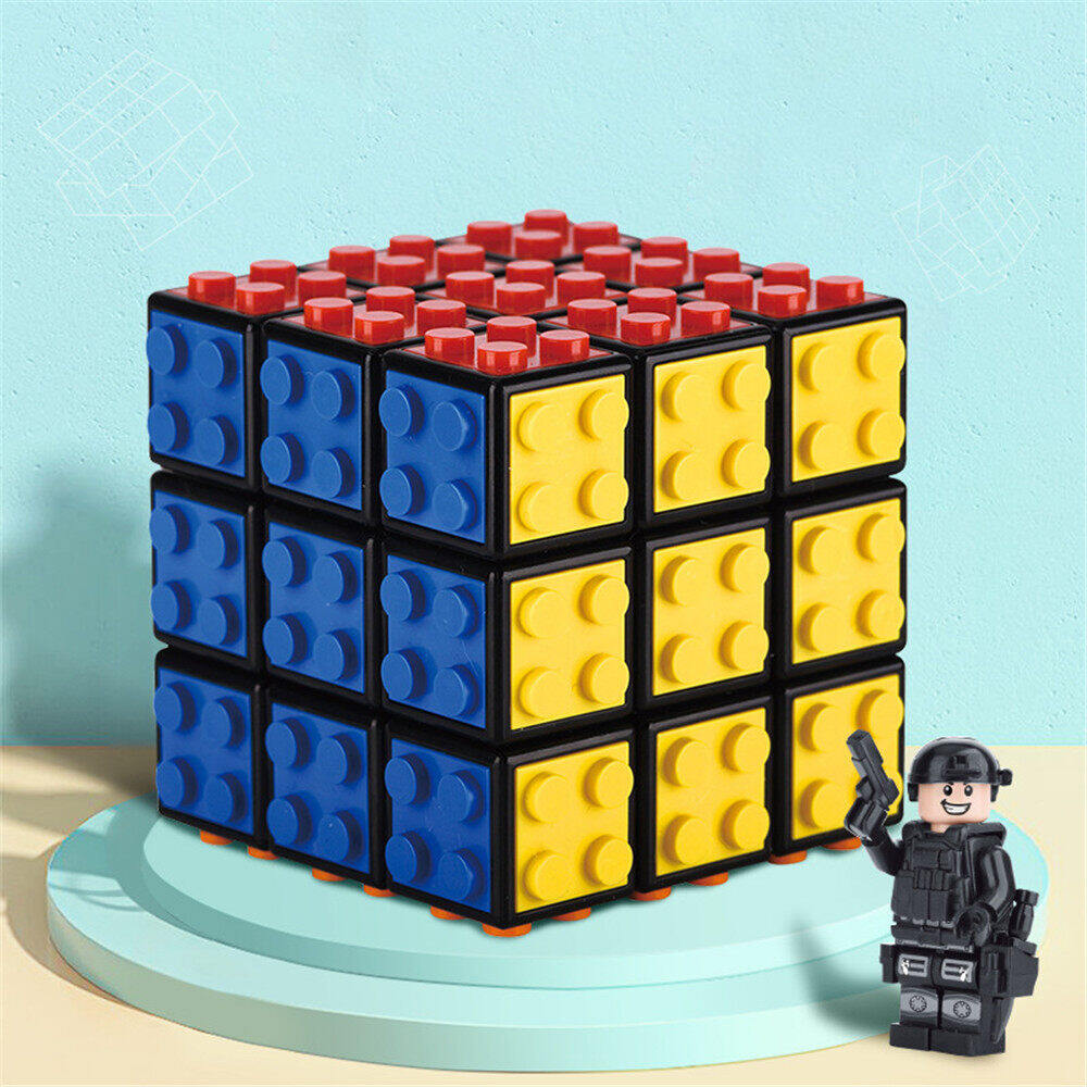 LYZRC Khối Rubik Chất Lượng Cao, Khối Rubik Ma Thuật 3X3 Đồ Chơi Fidget