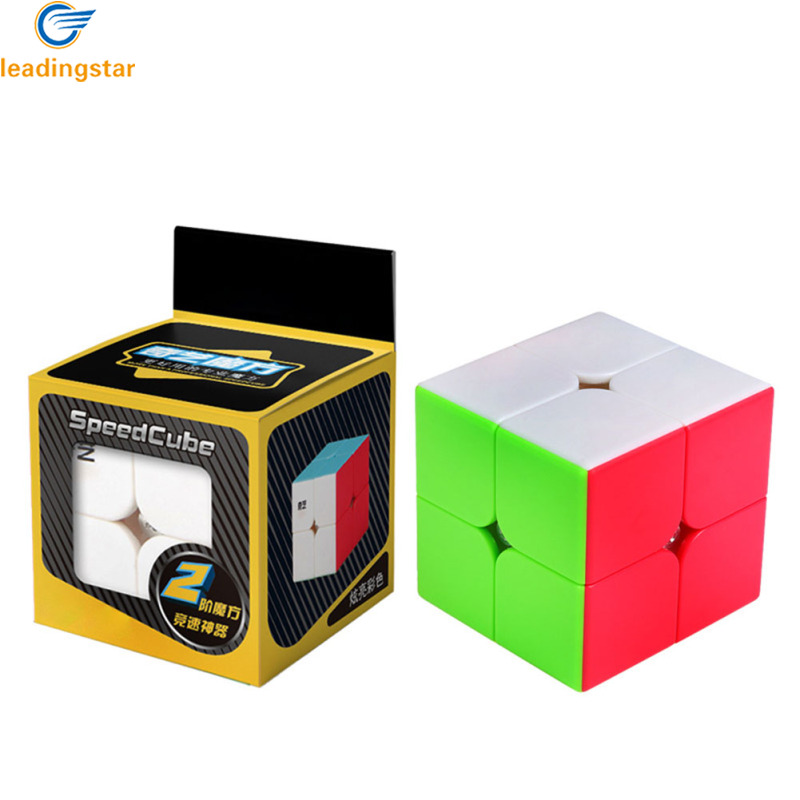 LeadingStar Fast Delivery Qiyi 2x2 Magic Cube Professional Smooth Speed Cube Educational Toys For Children Gifts