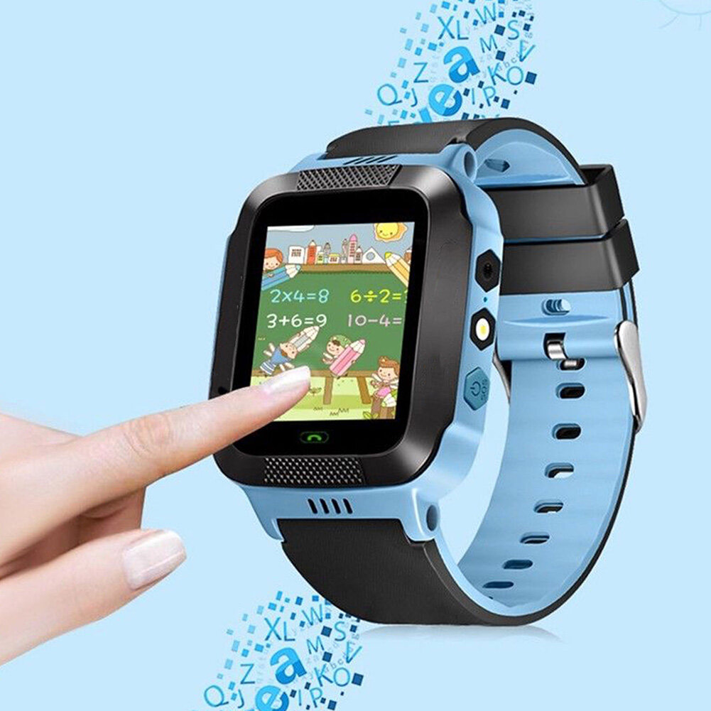 Thiết Bị Định Vị GPS Chống Mất An Toàn Cho Trẻ Em Đồng Hồ Thông Minh GSM Gọi SOS, Đồng Hồ Điện Thoại Android IOS Cho Trẻ Em Điện Thoại Định Vị Thông Minh