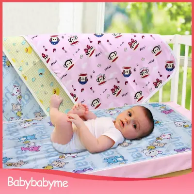 BabyBabyme-Baby Diaper Changing mat Infants Portable Foldable Washable Waterproof Mattress travel pad floor mats cushion reusable pad cover