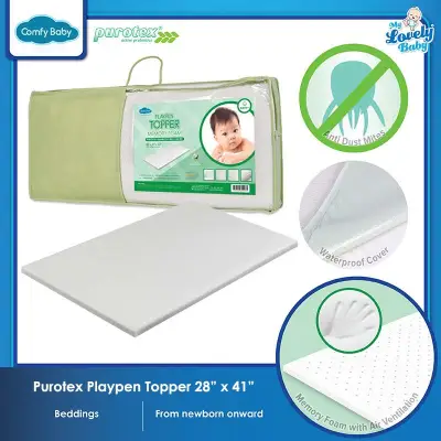Comfy Baby Purotex Playpen Topper - 71 x 104 x 3cm - My Lovely Baby