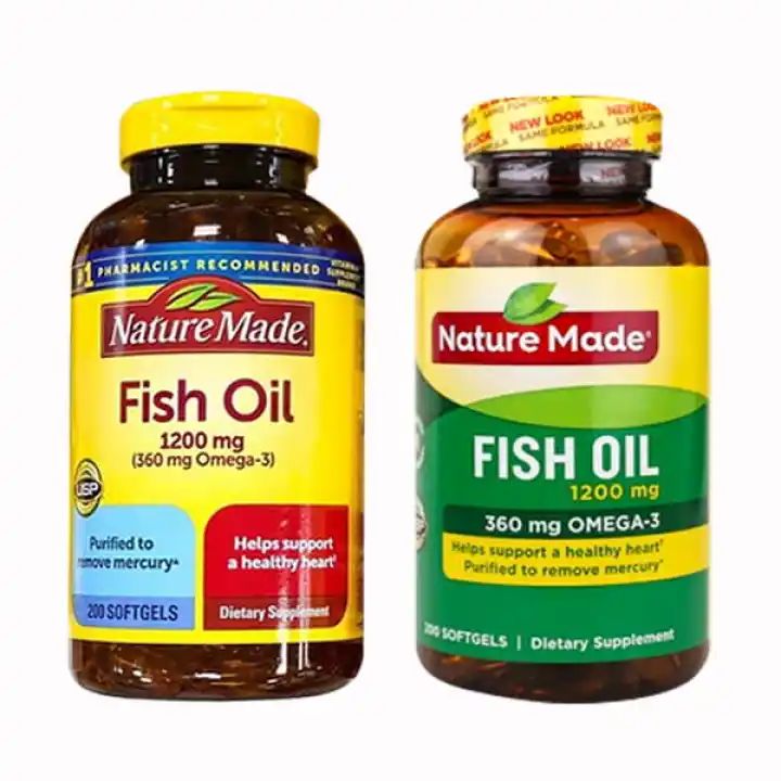 Nature Made Fish Oil 1200 Mg 360 Mg Omega 3 200 Softgels Lazada Ph