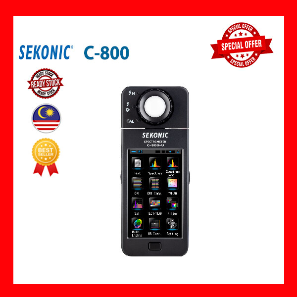 SEKONIC C800 SPECTROMETER Color Meter Lazada