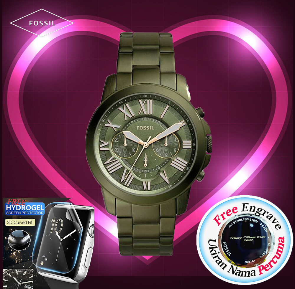 Shop Fossil Watch For Men Green online 