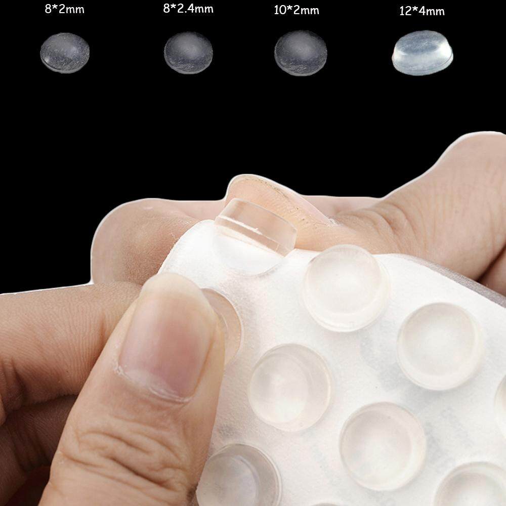 Prevent Noisy Self-adhesive Silicone Buffer Pads Damper Furniture Door Stopper