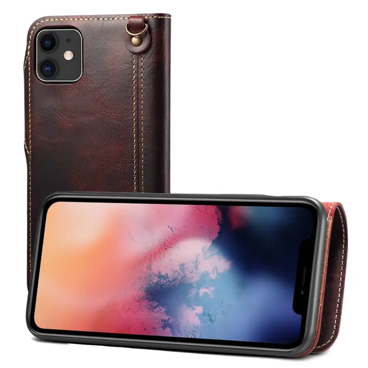buckle cases cowhide
