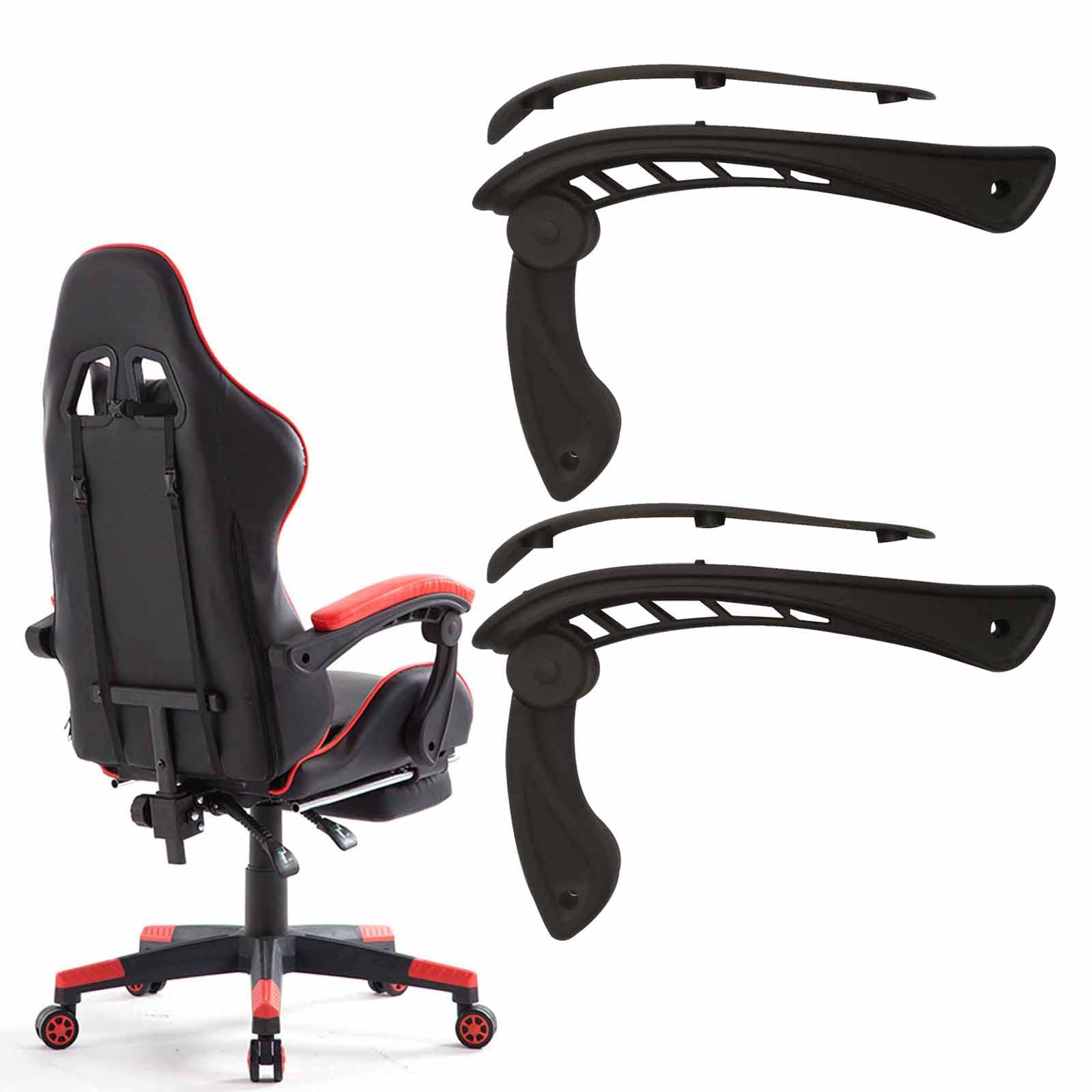 Fityle 2Pcs Office Chair Armrest Accessories Convenient Movable for Office Chair