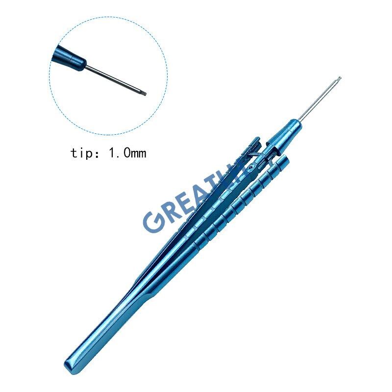 Ophthalmic Titanium Descemet Membrane Punch Straight Forceps Veterinary ...