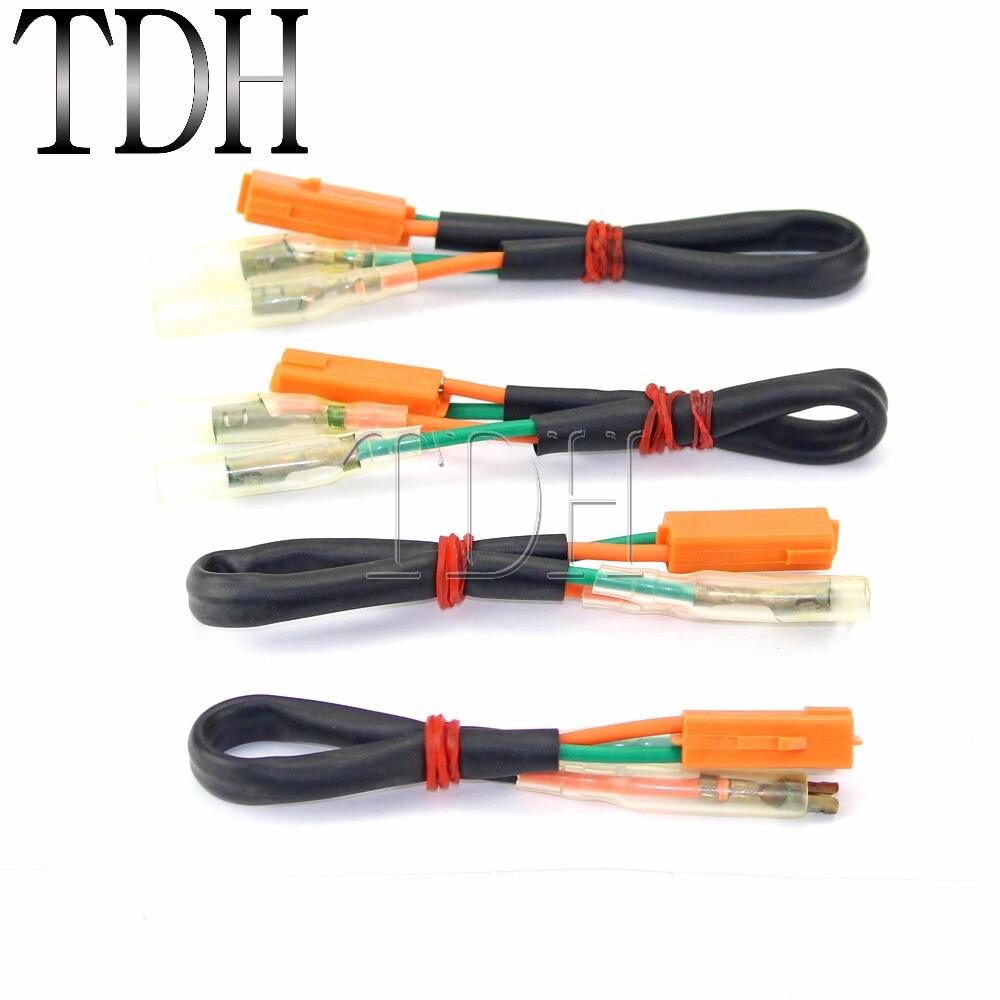 NEW 4PCS OEM Turn Signal Wiring Harness Connectors Adapter Plug For