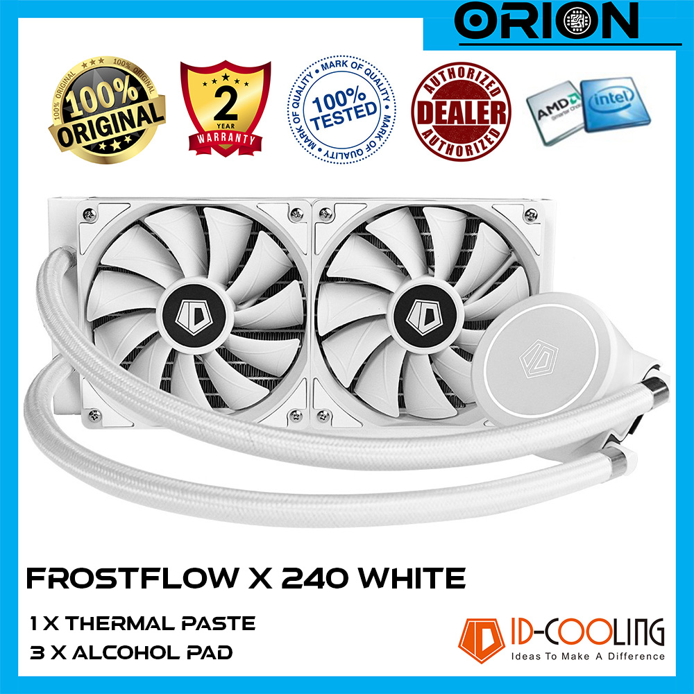 ID Cooling Frostflow X 240 Snow White 