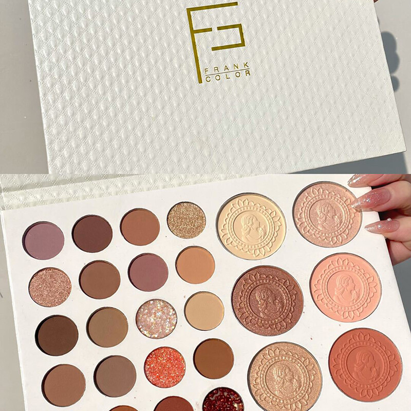 26 Colors Eyeshadow Palette Pearly Matte Earth Color Eyeshadow