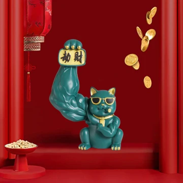 tượng vàng con mèo phong thủy Chất Lượng, Giá Tốt 2021  Lazada.vn