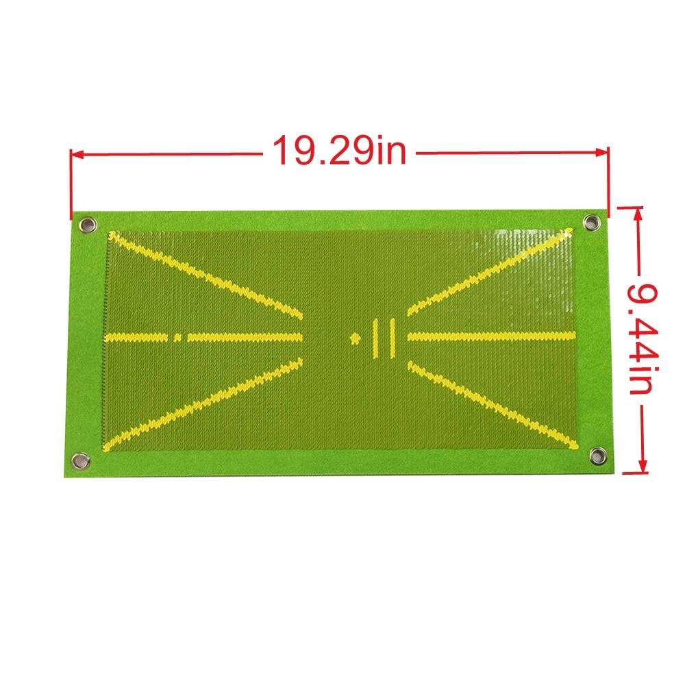Golf Training Mat For Swing Detection Batting Ball Trace Detection Mat Swing Path Pads Swing Practice Pads Golf Training Pad