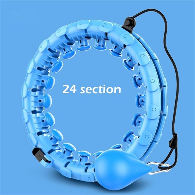 Trọng Lượng Hoop Giảm Cân Có Thể Tháo Rời Trim Hoop Tập Thể Dục Hoop