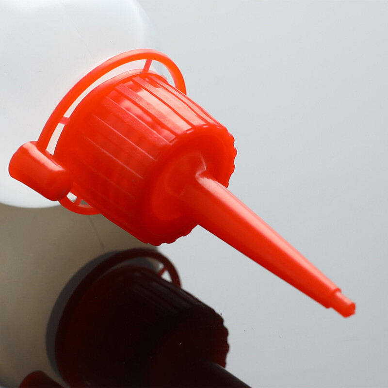 Ministar 100ml Plastic Clear Tip Applicator Bottle Plastic Squeeze Bottle With Tip Cap