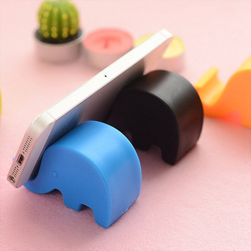 Universal Phone Holder Multi-Function Mobile Phone Bracket Mini Desktop Stand In Random Multi-Colors
