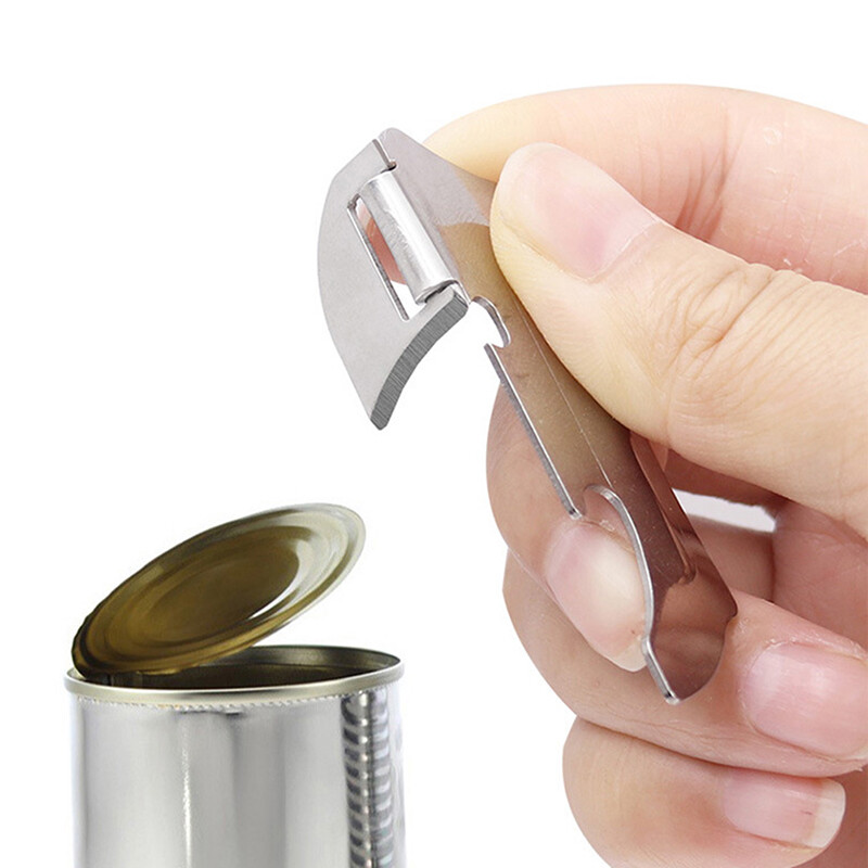 Tinmou Utili-key Stainless Steel Multi-function Can Opener Opener Folding Mini Opener