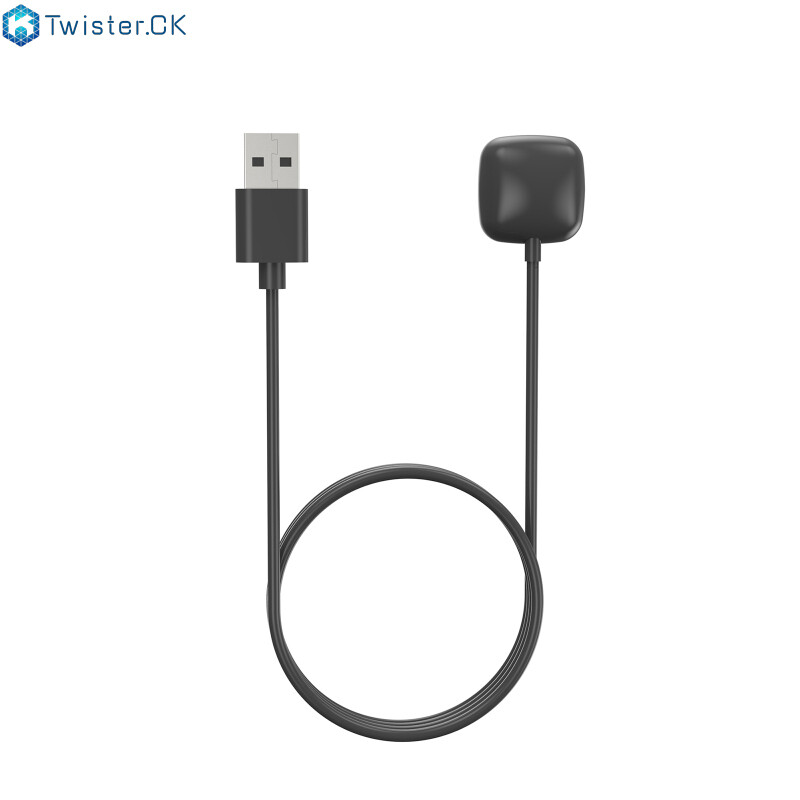 Bộ Chuyển Đổi Đế Sạc Đồng Hồ Thông Minh Cáp Sạc Usb Từ Tính Dây Nguồn Tương Thích Cho Fitbit Versa 4/3 Sense 2/1