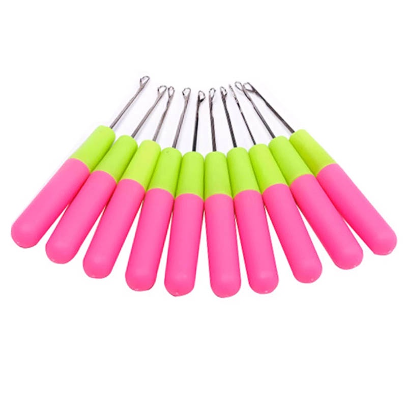 1 Chiếc Dụng Cụ Móc Đan Để Bện Kim Đan Móc Và Tóc Xoắn Bện Jumbo