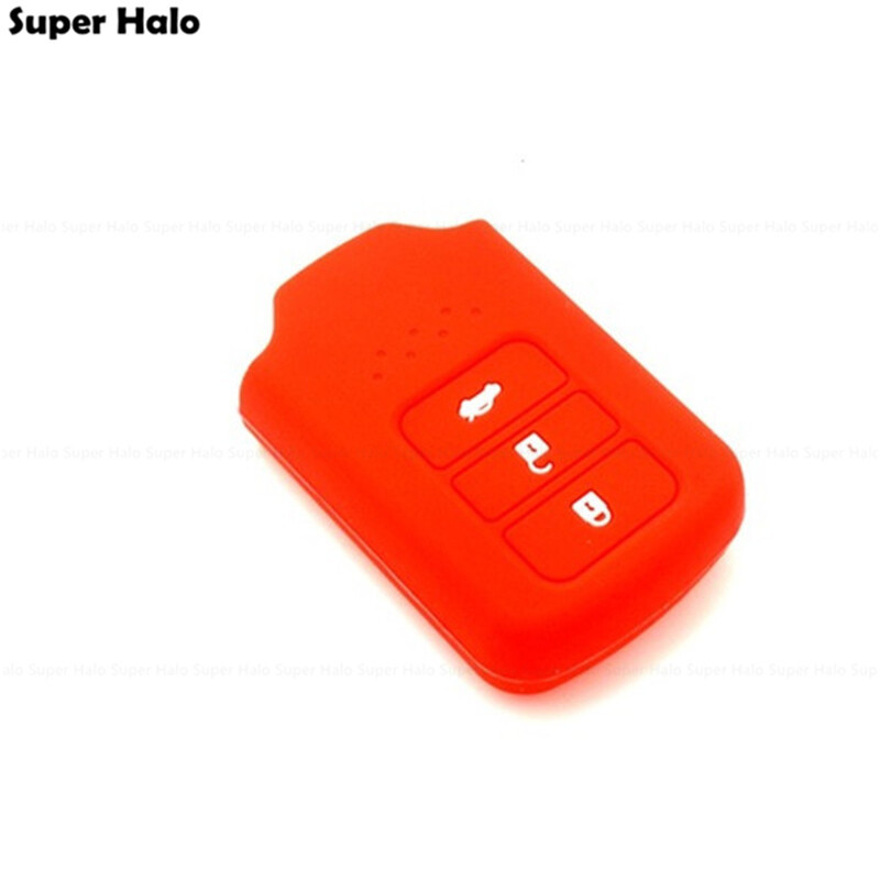 100% Genuine Leather Key Cover For Honda City HRV BRV JAZZ CRV ACCORD CIVIC
