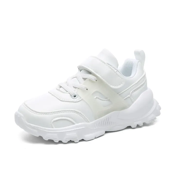 white sports shoes for boys