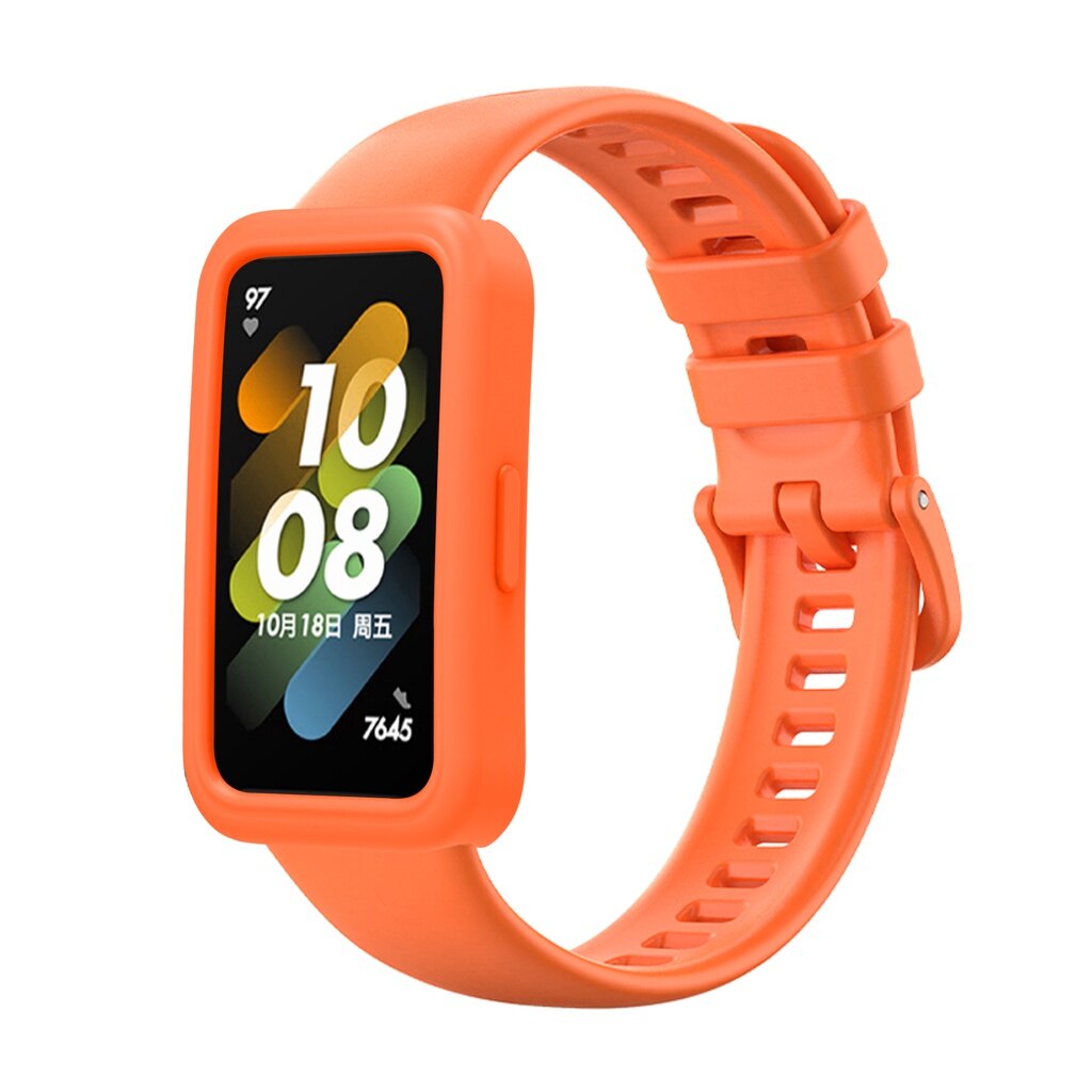 Soft TPU Case Cover for Huawei Band 10 9 8 Smart Watch Protector Shell Silicone Screen Protection for Huawei Band 8/9/10 Frame Accessories