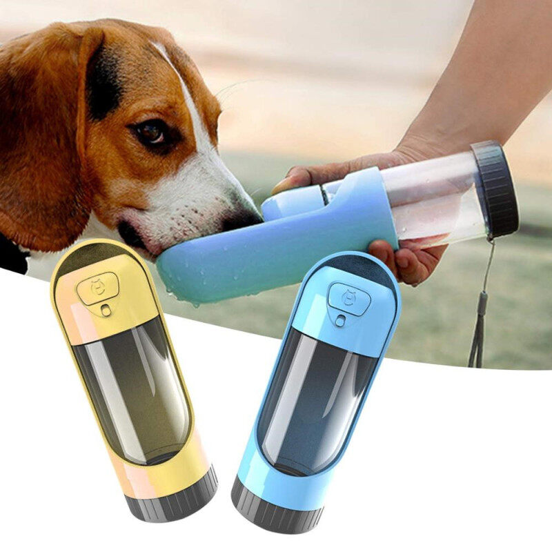 Thời Trang Vật Nuôi Cung Cấp Carbon Di Động Lọc Dog Travel Cup Nước Quả Uống Bát Pet Chai Nước