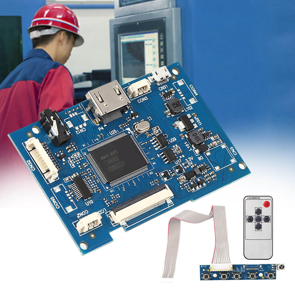 Controller Board, Liquid Screen LCD Module Shield, Long Service Life Backlight Industrial Flat Panels for Industrial Display Screens