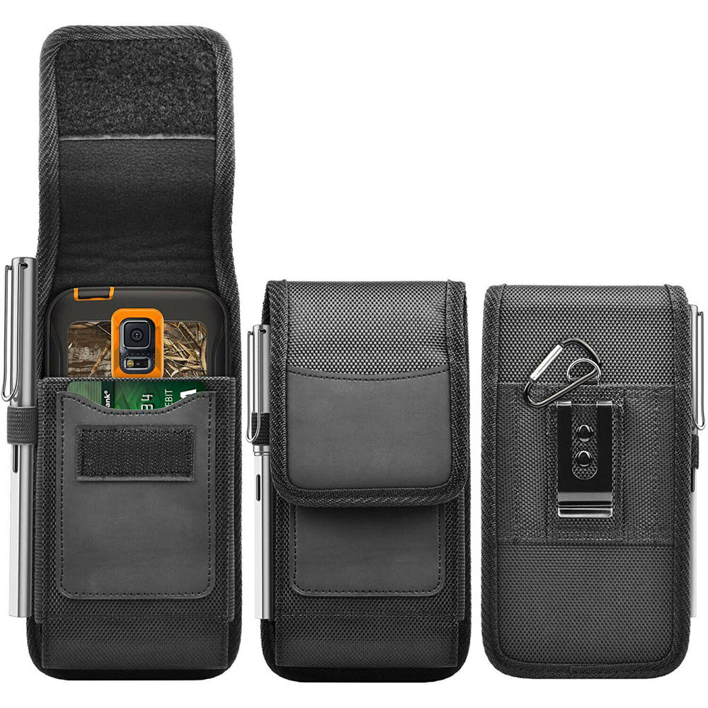 Black Holster Pouch Waist Bag For Phone Pouch Wallet Case Mobile Phone Bags Cell Phone Holster Phone Pouch