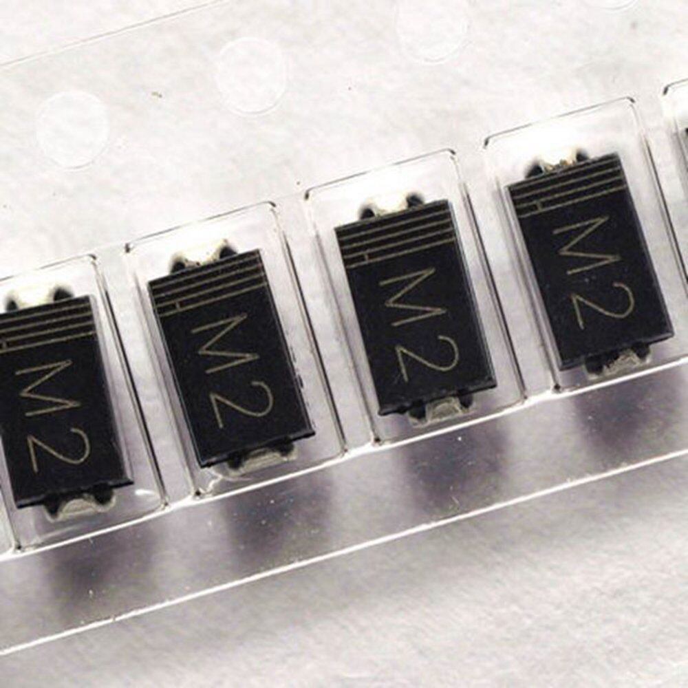100ชิ้น1N4002 IN4002 M2 1A/100V SMA DO-214AC SMD ผู้ปรับไดโอด | Lazada ...