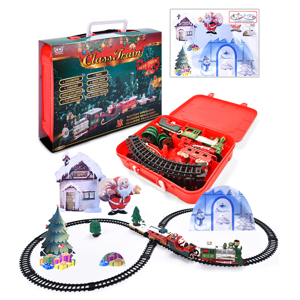 light up train set