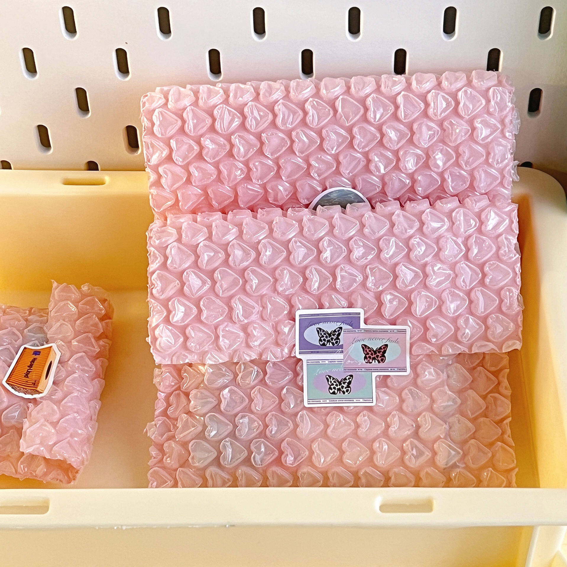 Pink Love Bag Bubble Envelope Bubble Envelope Padded Envelope Packaging Bag Business Bubble Envelope Mailing Packaging Bag