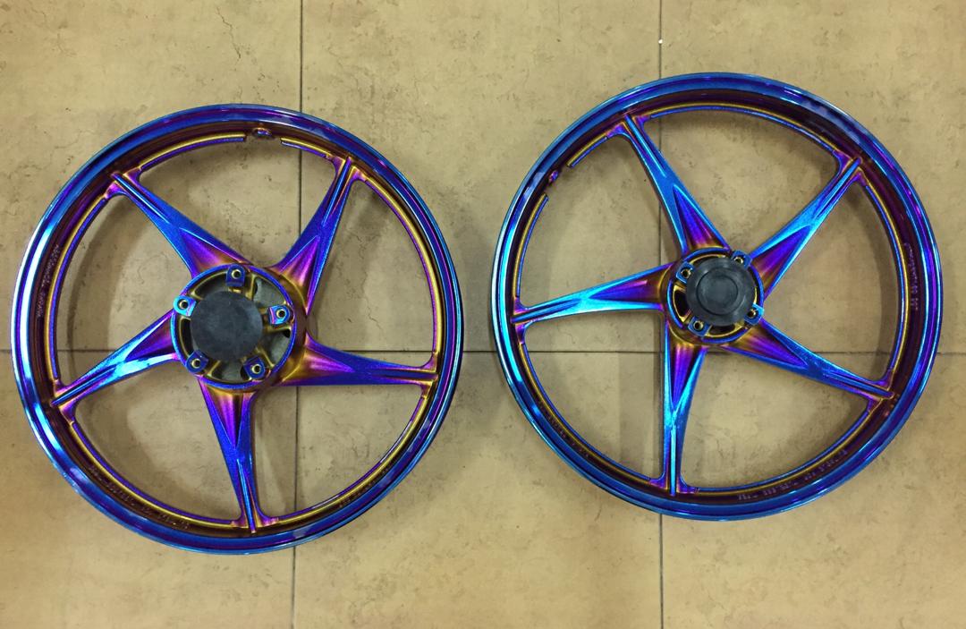 Yamaha Y15 Y Teq Titanium Limited Sport Rim Front 1 60 X 17 Rear 1 60 X 17 Lazada