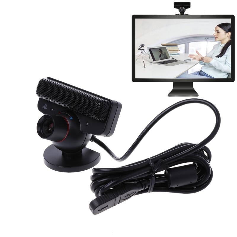 Eye Motion Sensor Camera With Microphone For Sony Playstation 3 Ps3 Game System Usb Moving Motion Eye Camera