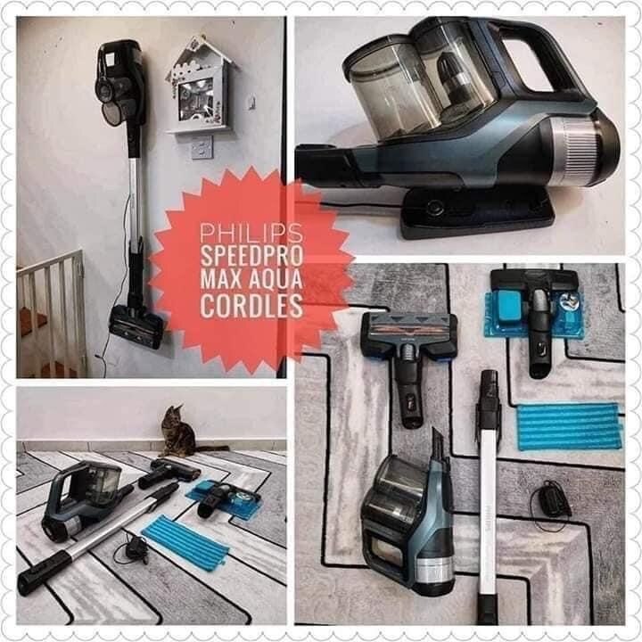 Amway Philips SpeedPro Max Aqua Cordless Vacuum Cleaner [ fc6901 ] Lazada